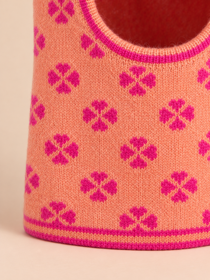 Jacquard de trèfles