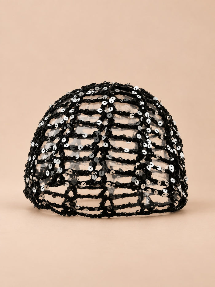 Maille résille élastique