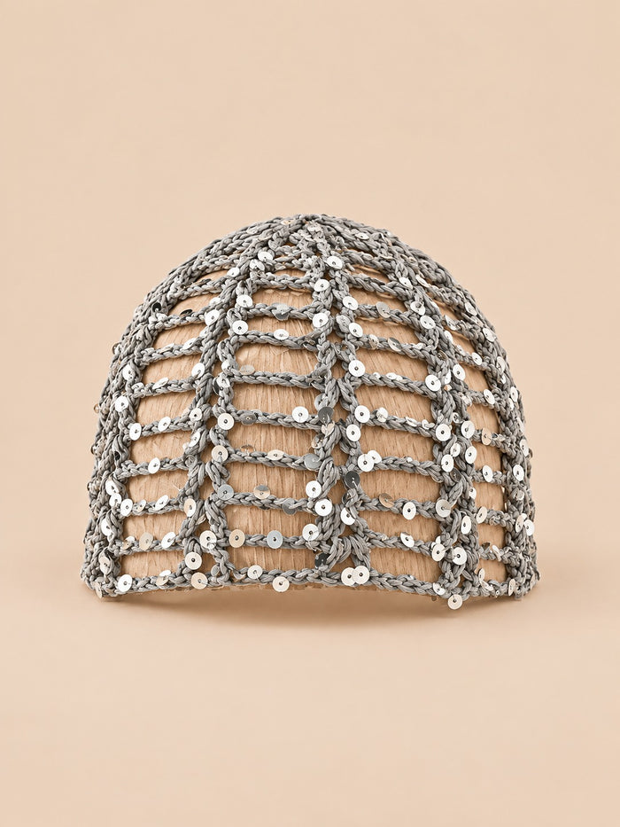 Bonnet-foulard à nouer